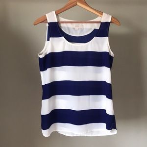 LOFT | Striped Tank | Size S
